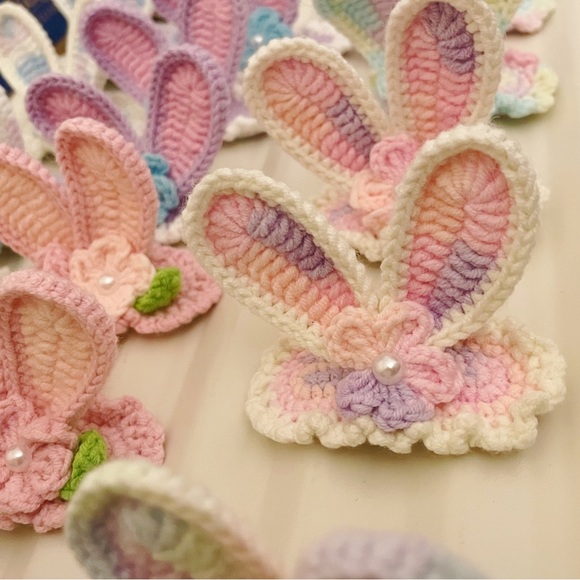 Handmade Hair Clips Crochet Hair Pin Gift for Girls - Picture 9 of 11